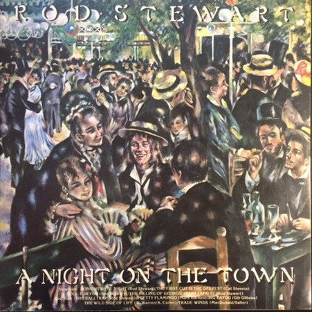 Rod Stewart - A Night On The Town (LP, Album, RE)