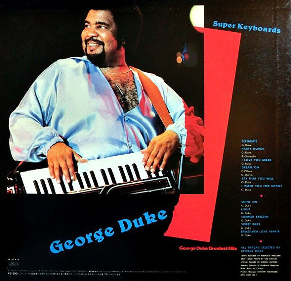 George Duke - Super Keyboards - Greatest Hits (LP, Comp)