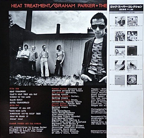 Graham Parker And The Rumour - Heat Treatment (LP, Album, RE)