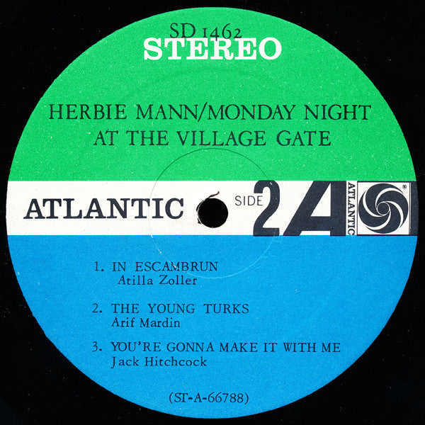Herbie Mann - Monday Night At The Village Gate (LP, Album)