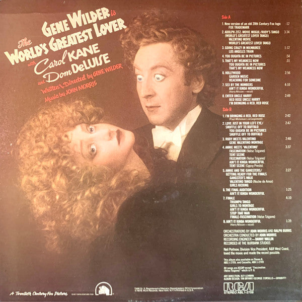 John Morris - The World's Greatest Lover (LP, Album)