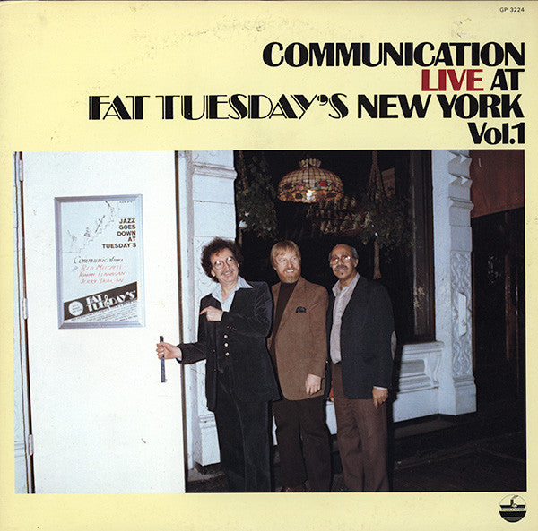 Communication (4) - Live At Fat Tuesday's New York Vol.1 (LP)