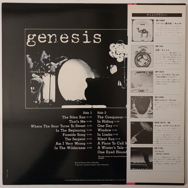 Genesis - Genesis (LP, Album, Mono, M/Print, RE)