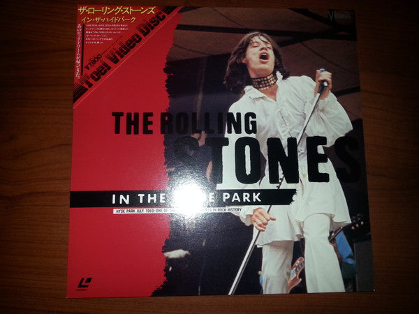 The Rolling Stones - In The Hyde Park(Laserdisc, 12", S/Sided, Prom...