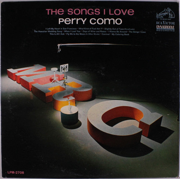 Perry Como - The Songs I Love (LP, Album, Mono)