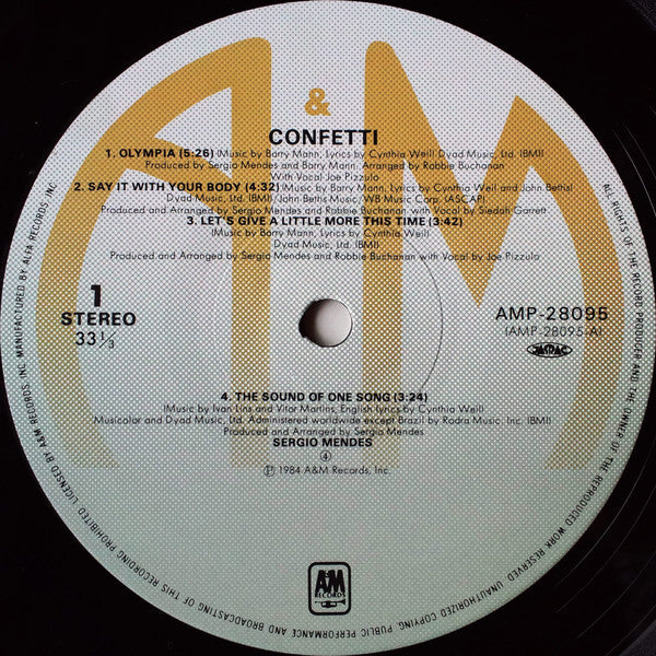Sergio Mendes* - Confetti (LP, Album)
