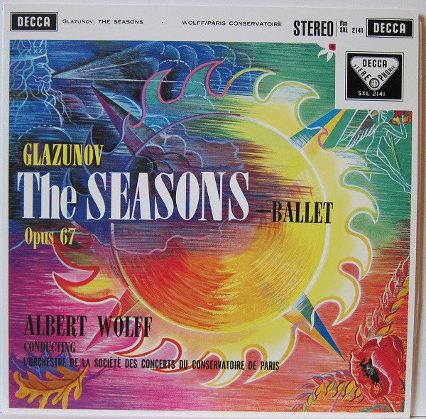 Alexander Glazunov - The Seasons, Op.67 - Ballet(LP, Album, RE)