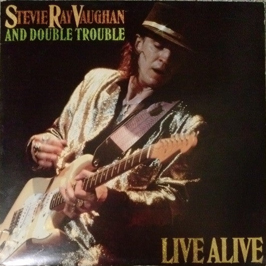 Stevie Ray Vaughan And Double Trouble* - Live Alive (2xLP, Album, Gat)
