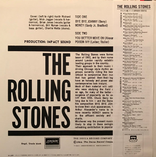 The Rolling Stones - The Rolling Stones (12"", EP, Mono)