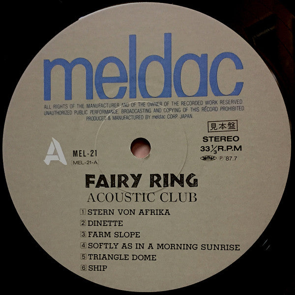 Acoustic Club - Fairy Ring (LP, Album)