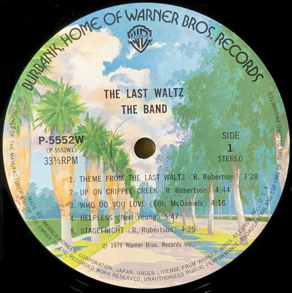 The Band - The Last Waltz (3xLP, Album)