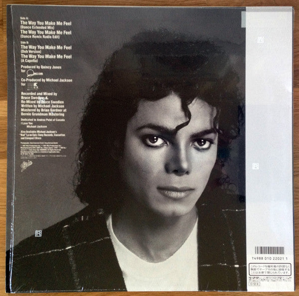 Michael Jackson - The Way You Make Me Feel (12"")