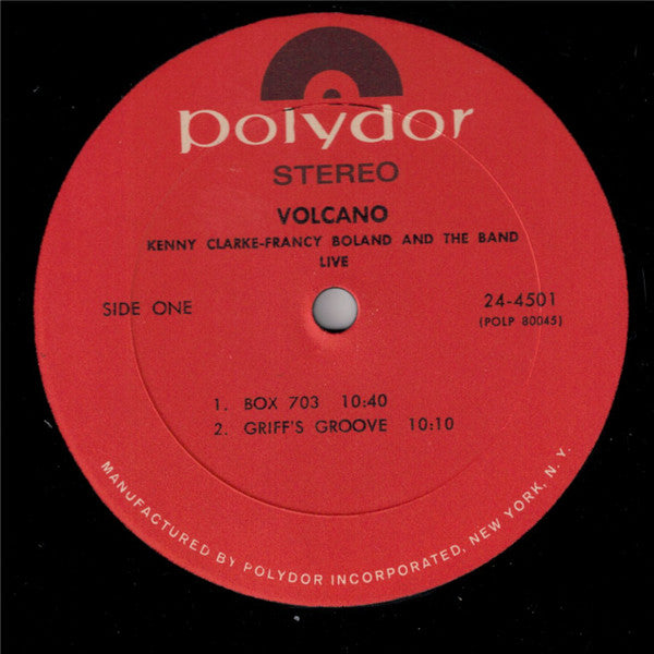 Kenny Clarke, Francy Boland And The Band* - Volcano (Live) (LP, Album)