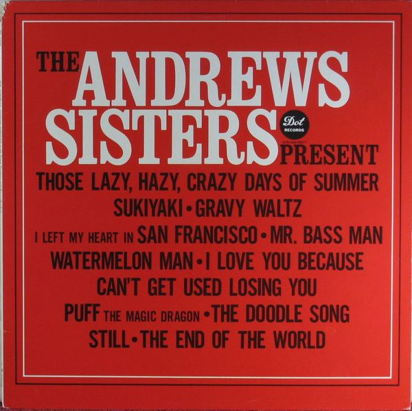 The Andrews Sisters - The Andrews Sisters Present (LP, Album, Ltd, RE)