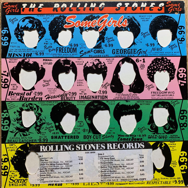 The Rolling Stones - Some Girls (LP, Album, 1st)