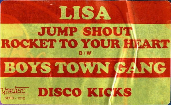 Lisa (2) - Jump Shout / Rocket To Your Heart / Disco Kicks(12")