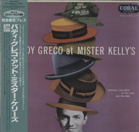 Buddy Greco - Buddy Greco At Mister Kelly's (LP, Album, Mono, Ltd, RE)