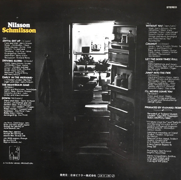 Nilsson* - Nilsson Schmilsson (LP, Album, Gat)