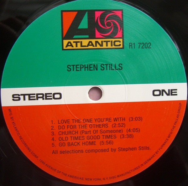 Stephen Stills - Stephen Stills (LP, Album, RE, RM, 180)