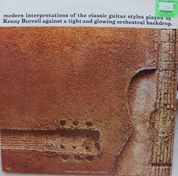 Kenny Burrell - Guitar Forms (LP, Album, RE, Gat)