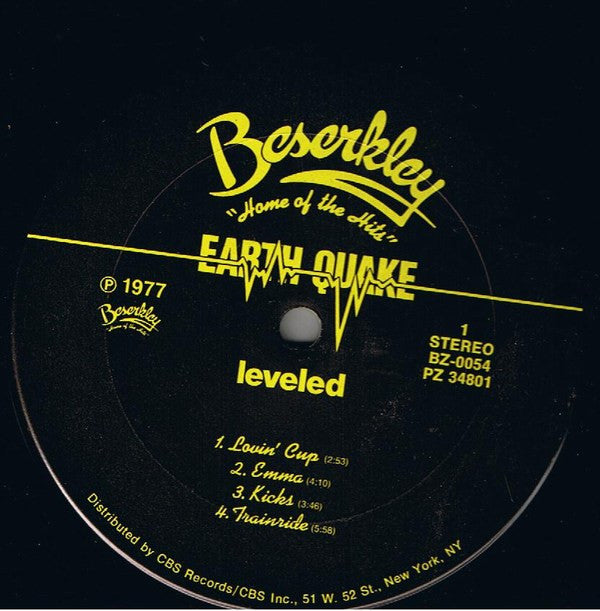 Earth Quake (2) - Leveled (LP, Album)