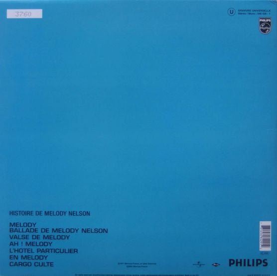 Serge Gainsbourg - Histoire De Melody Nelson (LP, Album, Num, RE)