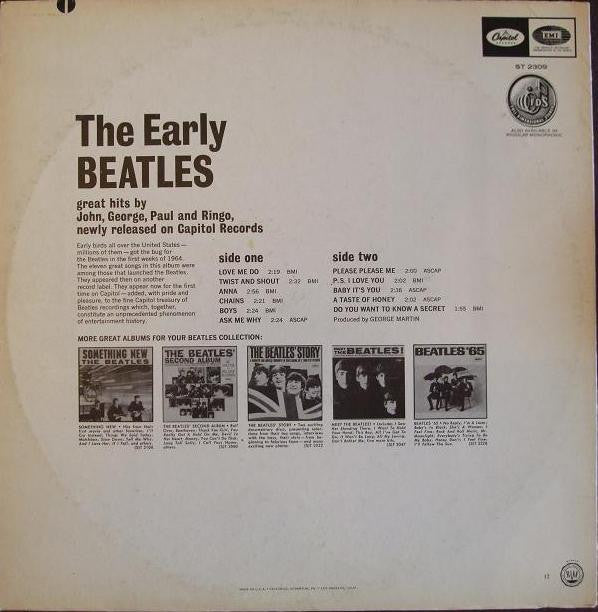 The Beatles - The Early Beatles (LP, Comp, RE)