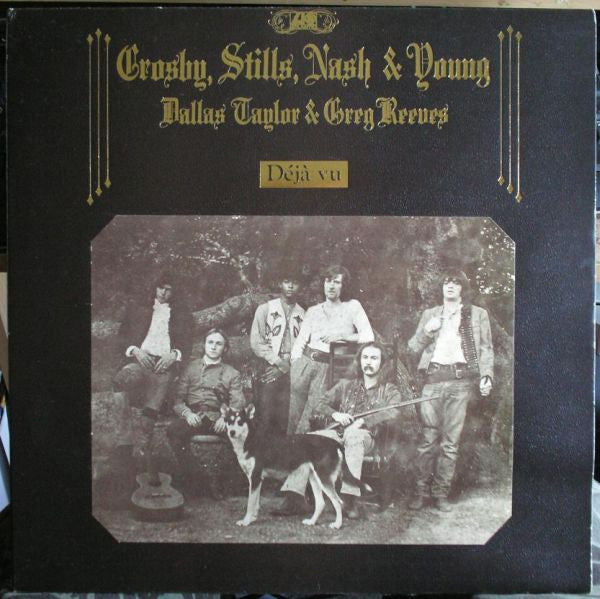 Crosby, Stills, Nash & Young - Déjà Vu(LP, Album, Fau)