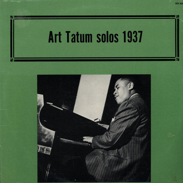 Art Tatum - Solos 1937 (LP, Album)