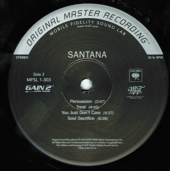 Santana - Santana (LP, Album, Ltd, Num, RE, RM)