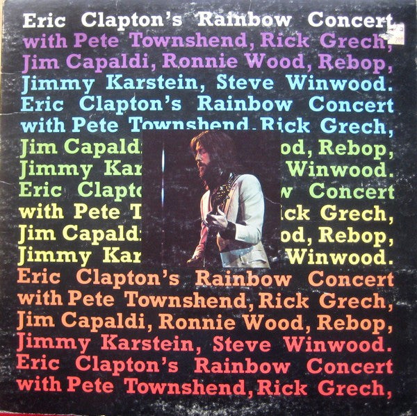 Eric Clapton - Eric Clapton's Rainbow Concert (LP, Album, Mon)