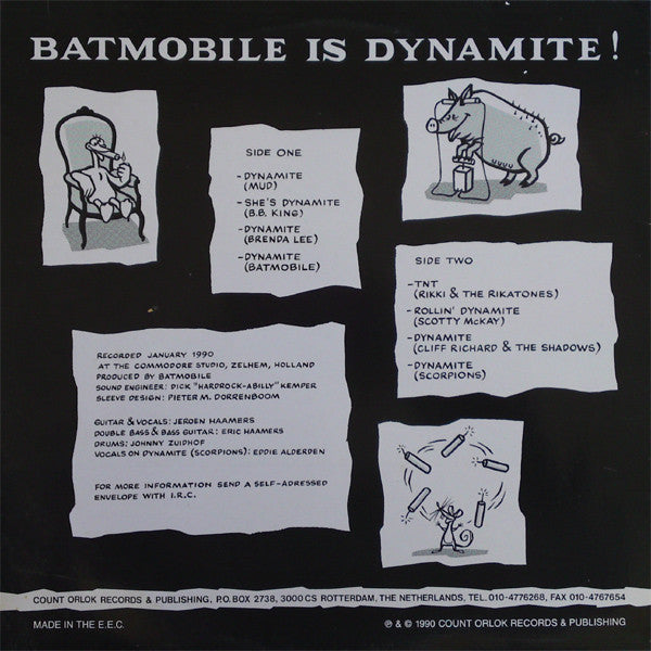 Batmobile - Batmobile Is Dynamite! (LP, Album)