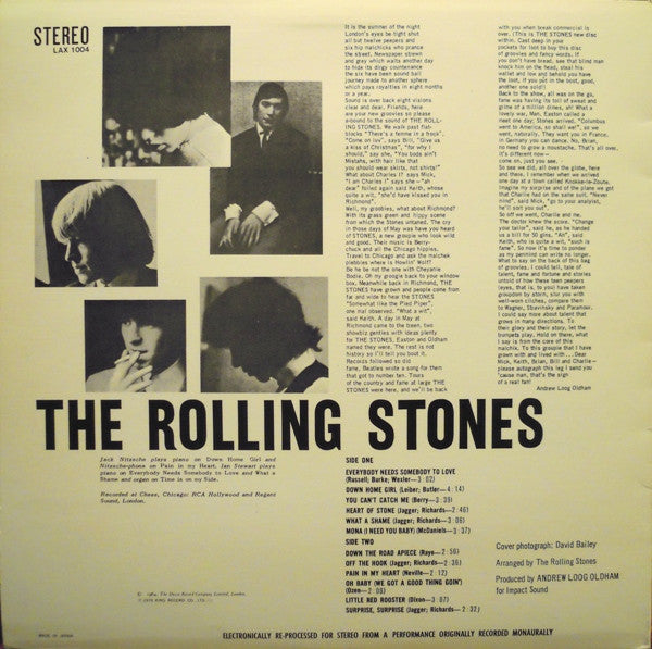 The Rolling Stones - The Rolling Stones, Now! (LP, Album, RE)