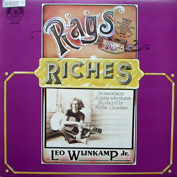 Leo Wijnkamp Jr. - Rags To Riches (LP, Album)