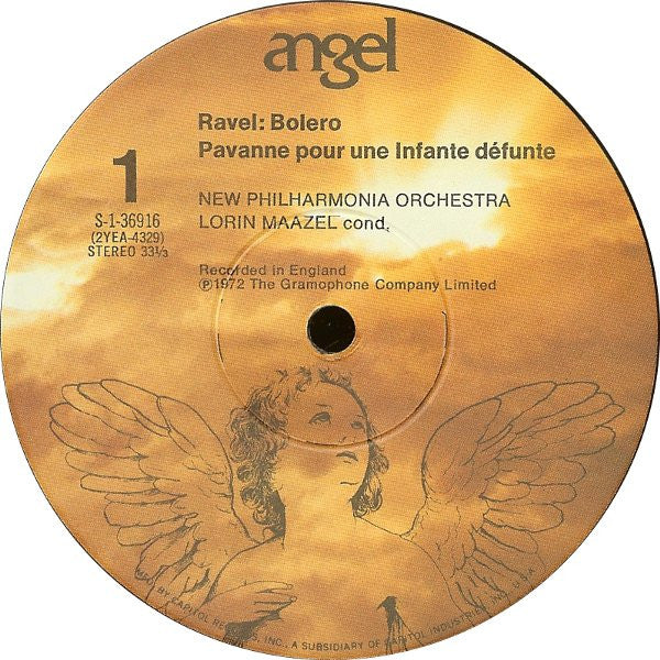 Ravel* - Lorin Maazel, New Philharmonia Orchestra - Bolero (LP, Album)