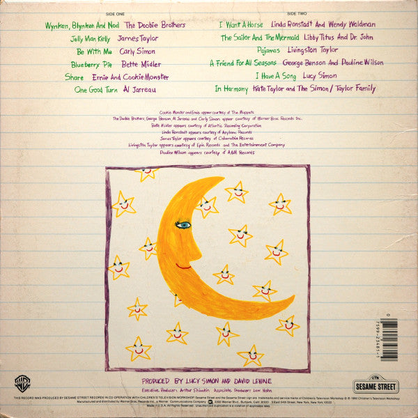 Various - In Harmony - A Sesame Street Record (LP, Album, Los)