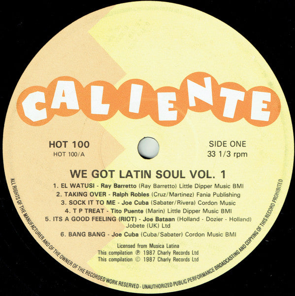 Various - We Got Latin Soul Vol. 1 (LP, Comp)