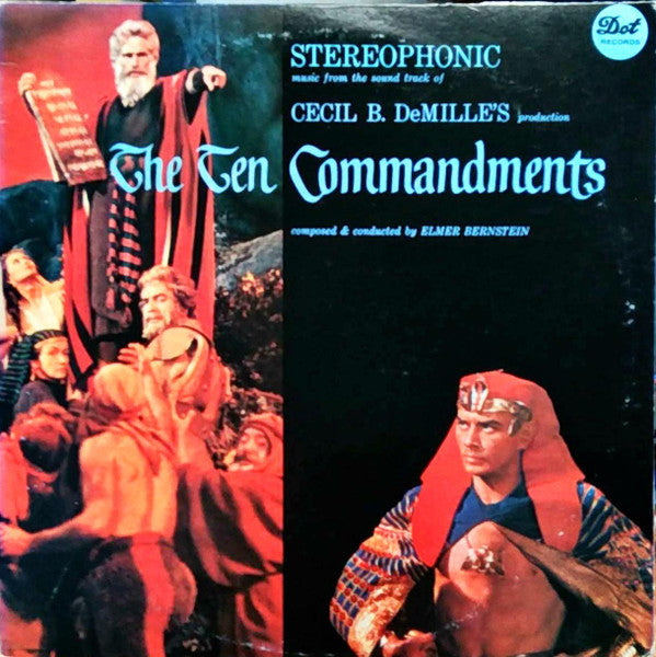 Elmer Bernstein - The Ten COmmandments (2xLP, Album)