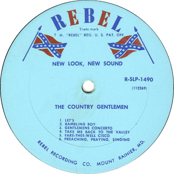 The Country Gentlemen - New, Look, New Sound (LP, Album, Red)