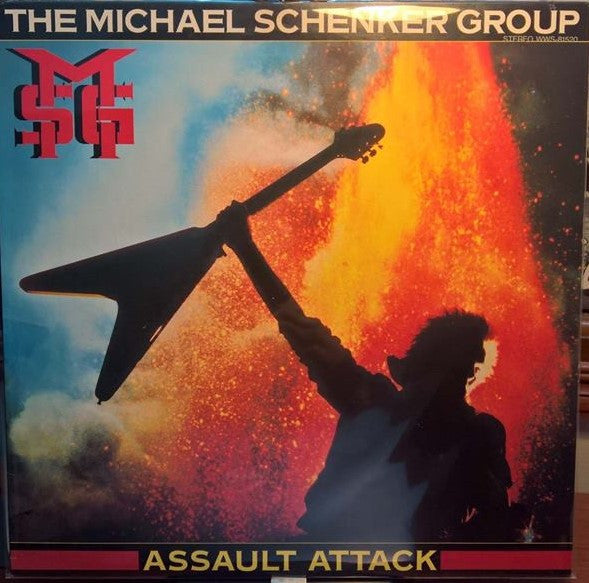 The Michael Schenker Group - Assault Attack (LP, Album, ord)