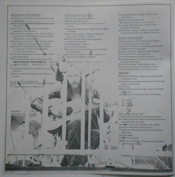 Jethro Tull - Minstrel In The Gallery (LP, Album, Promo, RE)