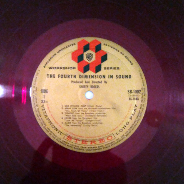 Shorty Rogers - The Fourth Dimension In Sound (LP, Album, Red)