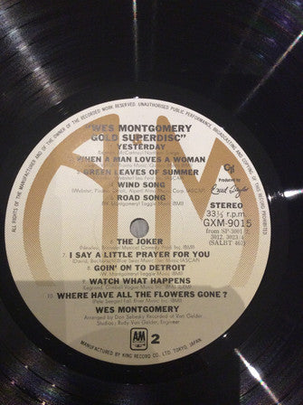 Wes Montgomery - Gold Superdisc (LP, Album, Comp)