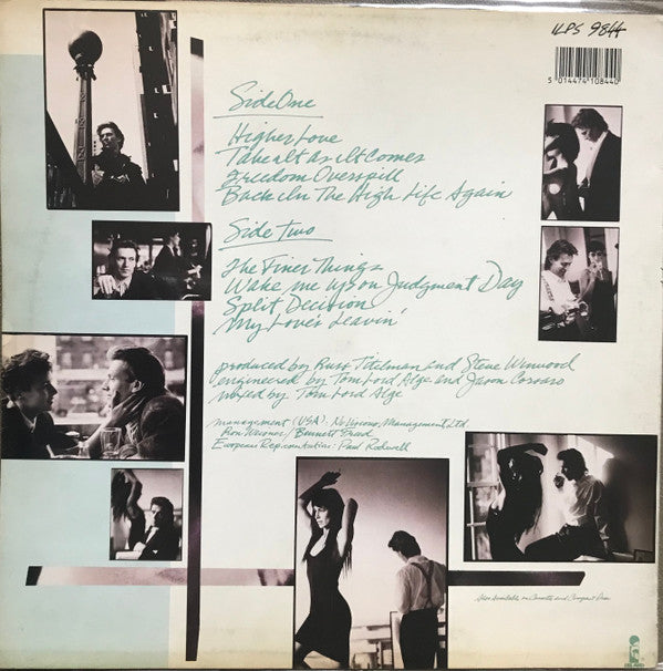 Steve Winwood - Back In The High Life (LP, Album)