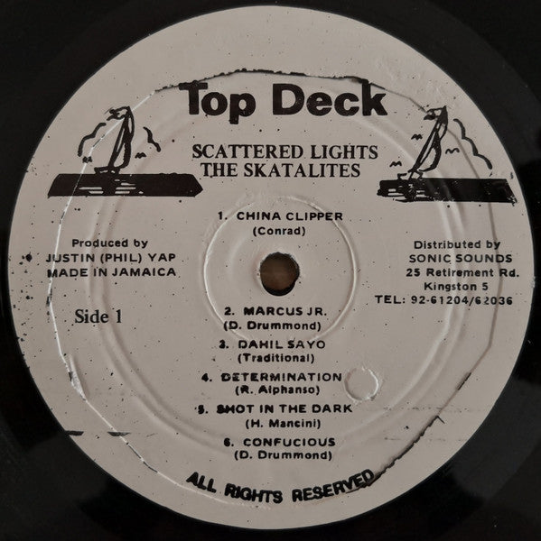 The Skatalites - Scattered Lights (LP, Album, RE, Bla)