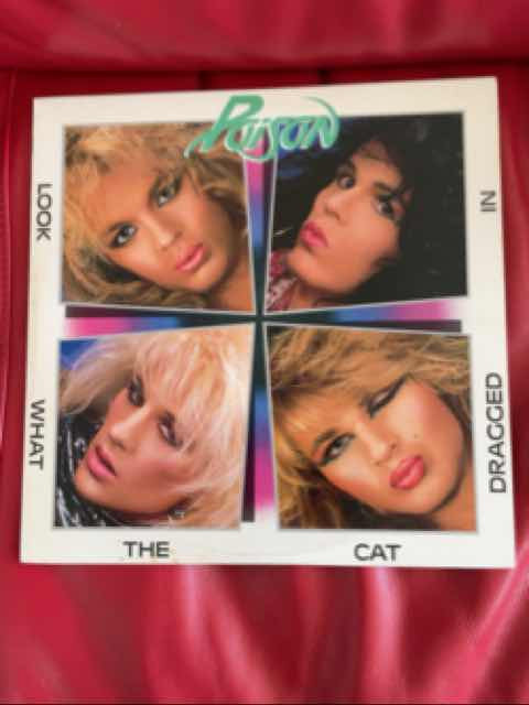 Poison (3) - Look What The Cat Dragged In = ボイズン・ダメージ(LP, Album, Pr...
