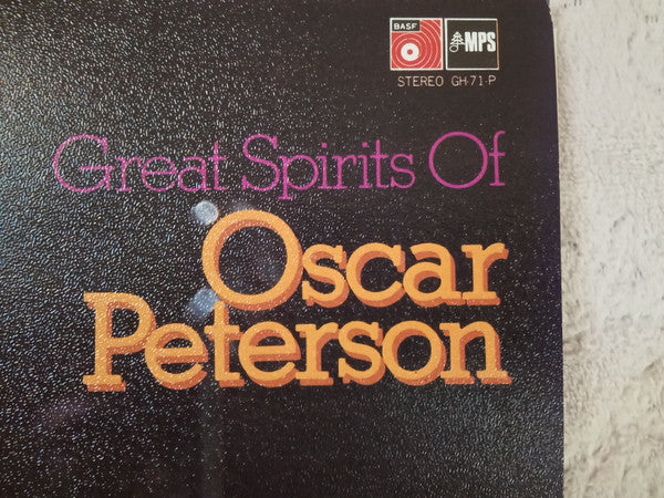 Oscar Peterson - Great Spirits of Oscar Peterson (LP, Comp)