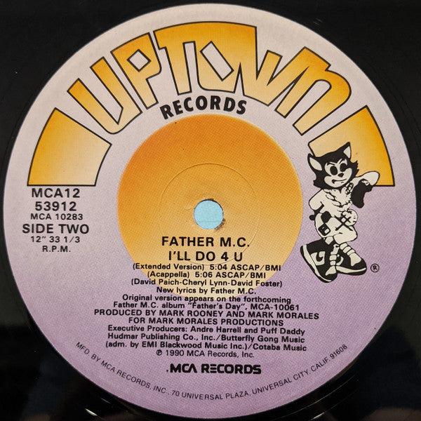 Father MC - I'll Do 4 U (12"", Single, RE)