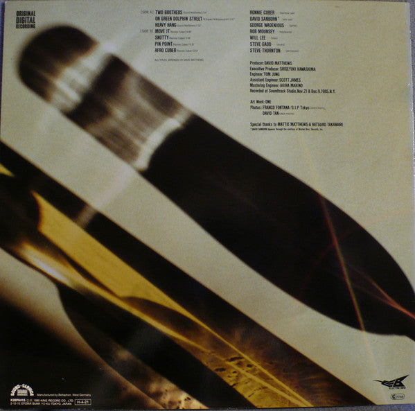 Ronnie Cuber - Pin Point (LP, Album)