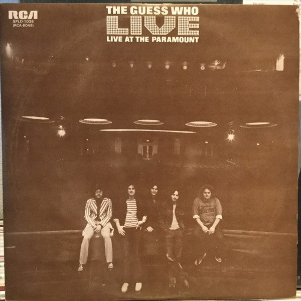 The Guess Who - Live At The Paramount (LP, Album, Promo)